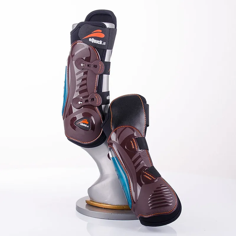 Equick eUltra Front Tendon Boot - M Black-1